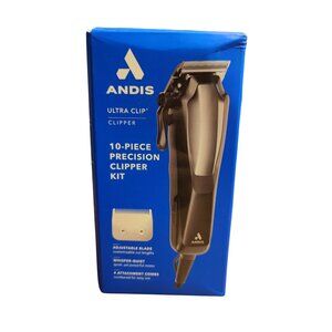 Andis Ultra Clip 10 Piece Precision Corded Clipper Kit